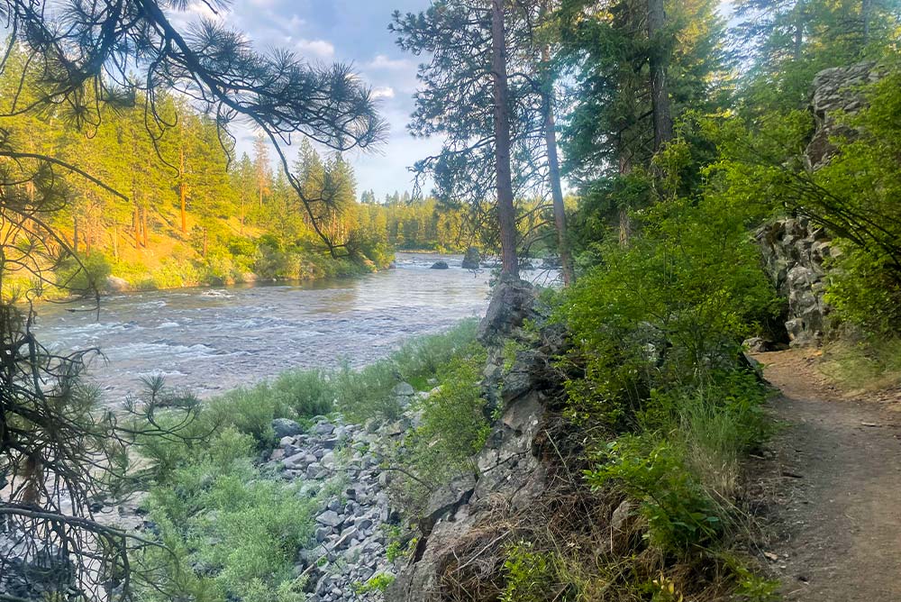 Spokane river